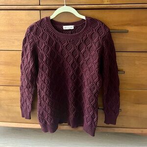 Olive & Oak Knit Sweater: Size M